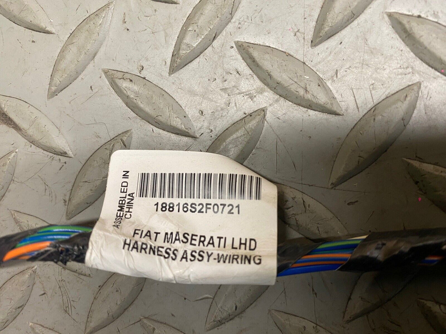 MASERATI LEVANTE HVAC BLOWER FAN MOTOR DASH WIRING HARNESS