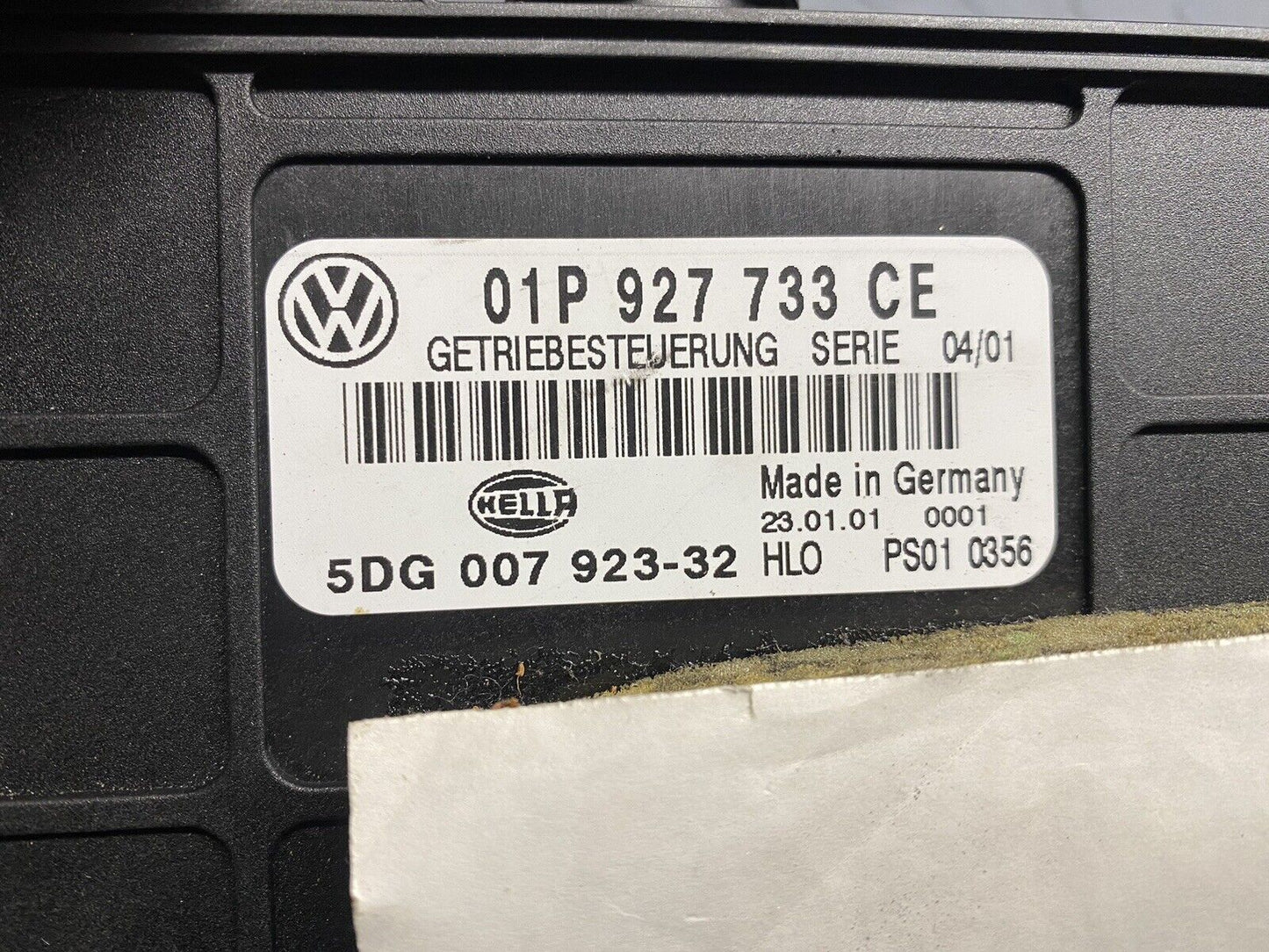 TRANSMISSION CONTROL MODULE COMPUTER 01 02 03 VW EUROVAN - 01P927733CE