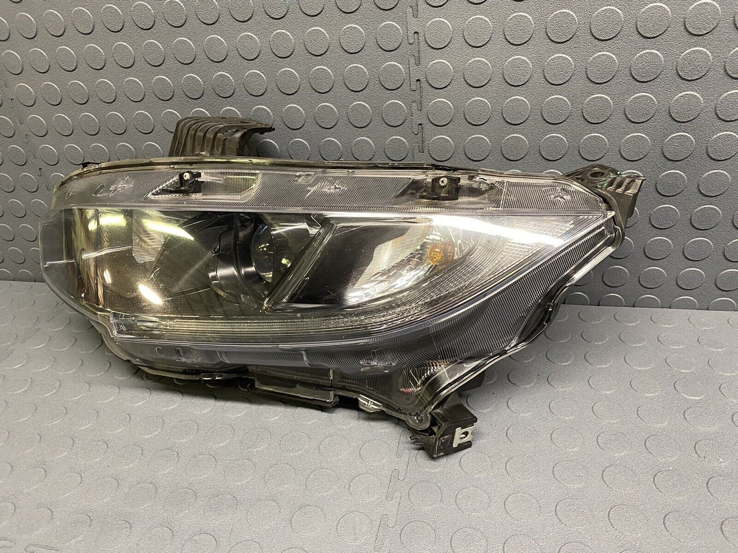 Like NEW! 2019-2021 Honda Civic LH Left Driver Side Headlight Halogen Black OEM