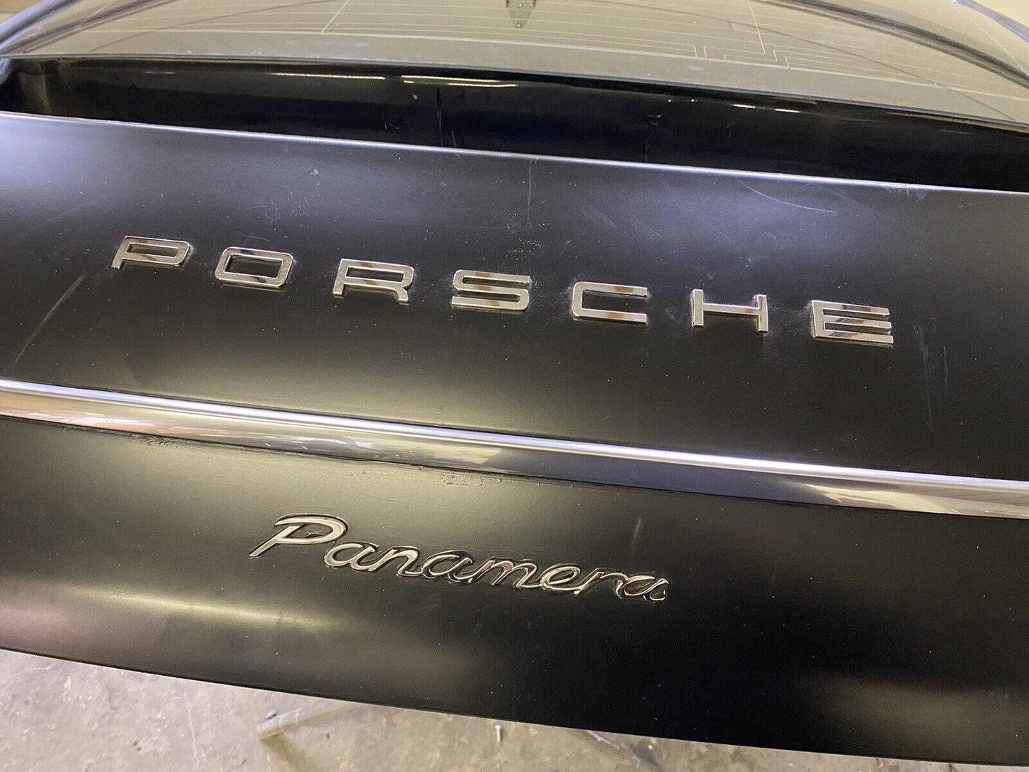 2010-2016 PORSCHE PANAMERA 4 REAR TRUNK LID TAILGATE OEM 10-16