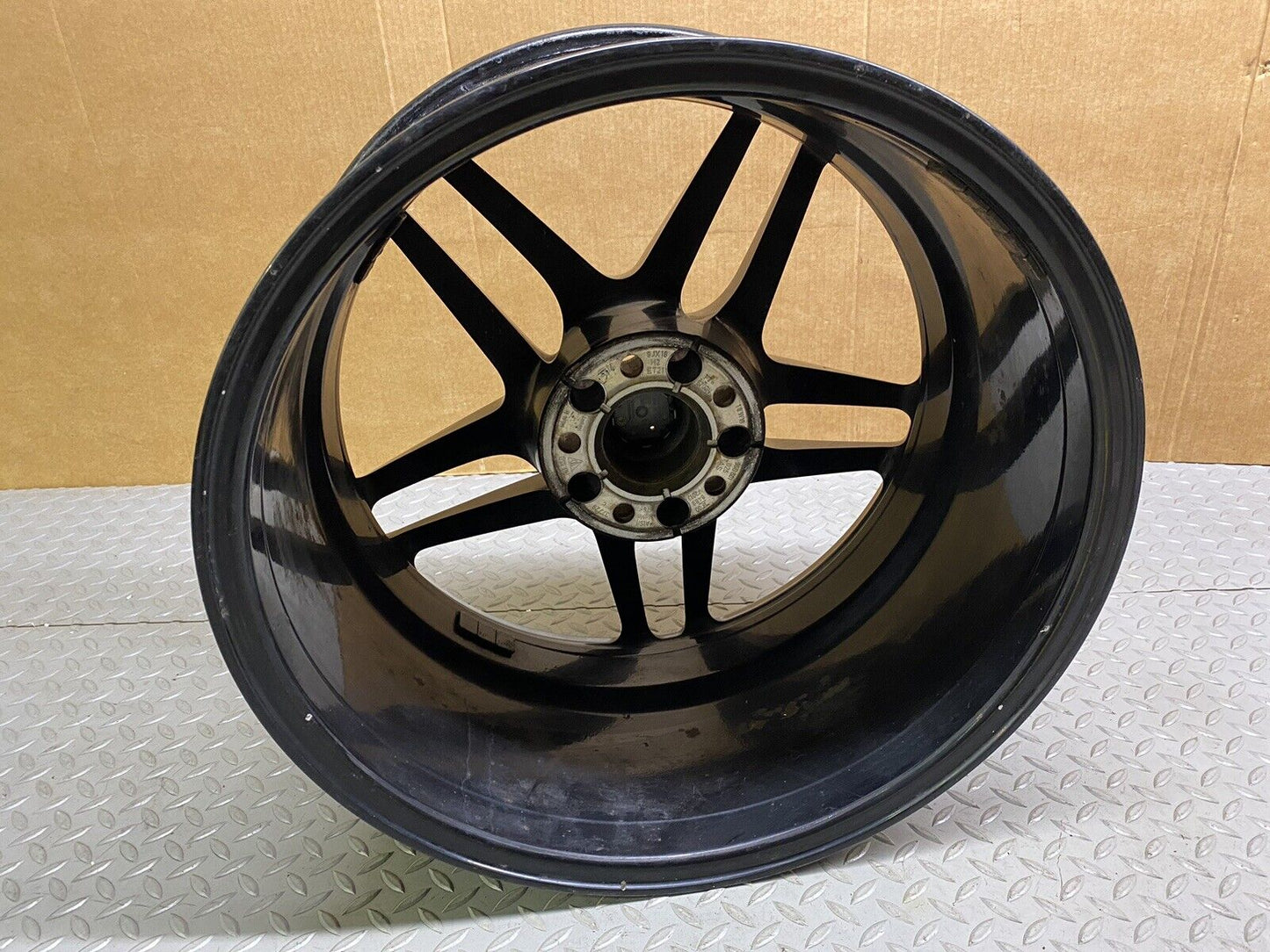 15-20 Porsche Macan 18" OEM Rim Wheel Rear Black 95B601025AS 18x9