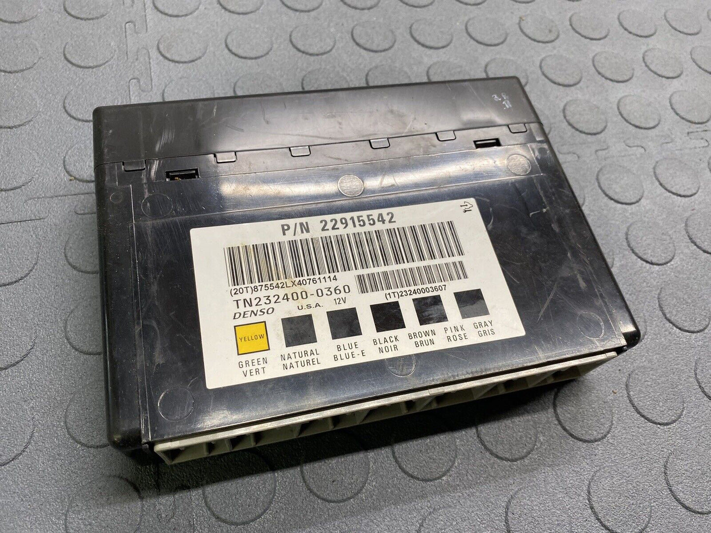 GM Body Control Module BCM 22915542