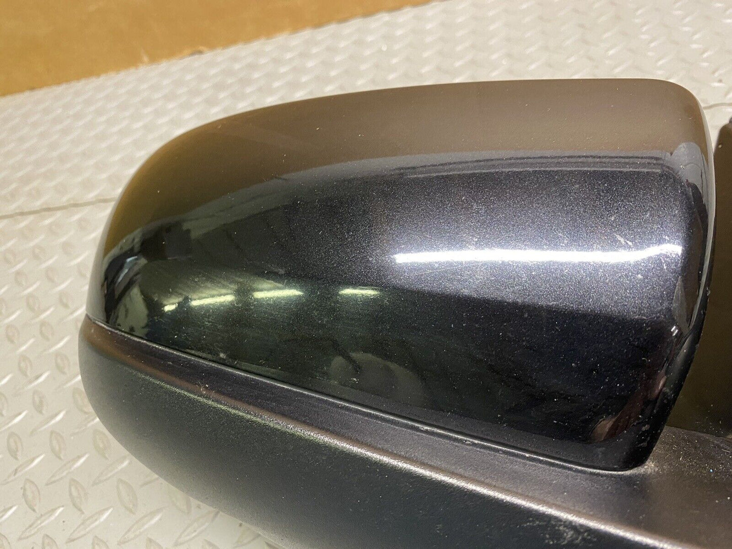 2010-2013 BMW X5 E70 RIGHT PASSENGER DOOR POWER MIRROR W CAMERA AUTO DIM BLACK