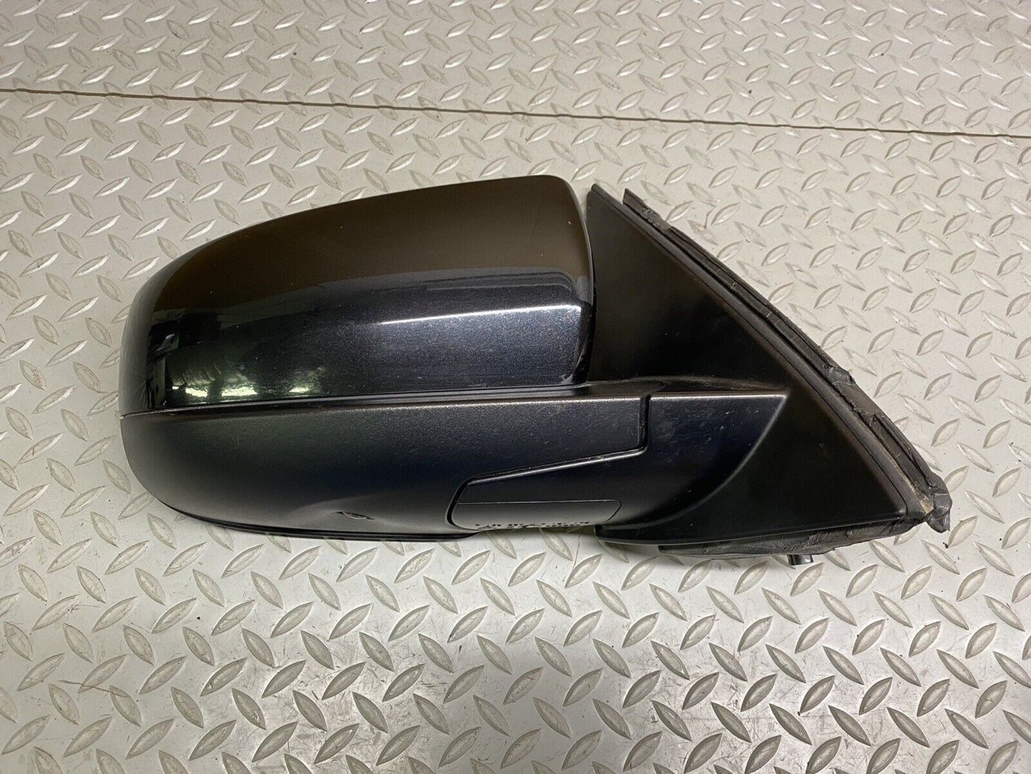 2010-2013 BMW X5 E70 RIGHT PASSENGER DOOR POWER MIRROR W CAMERA AUTO DIM BLACK