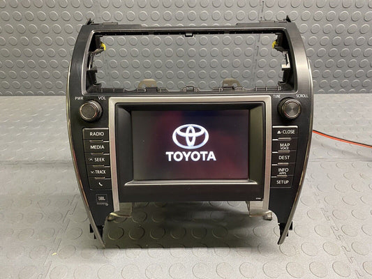 12 13 14 TOYOTA CAMRY NAVIGATION SCREEN DISPLAY RADIO RECEIVER 86100-06040 OEM