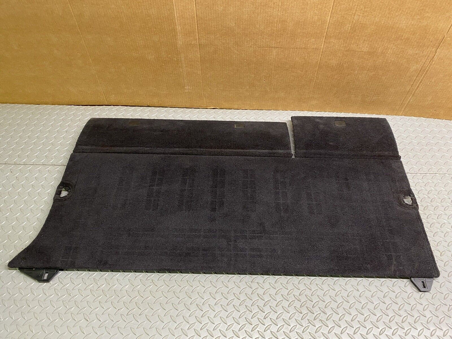 2010-2013 LAND RANGE ROVER SPORT TRUNK FLOOR COVER BLACK CARPET FRONT PANEL