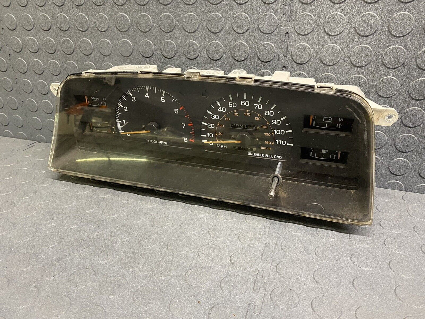 89-91 Toyota Pickup 4Runner 3.0L MT Instrument Gauge Cluster Speedometer 258k