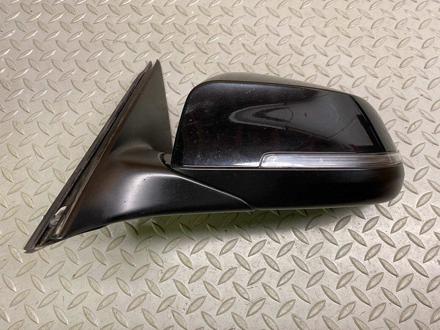 2015 BMW F10 528i DRIVER LEFT SIDE VIEW POWER DOOR MIRROR HEATED MEMORY BLACK