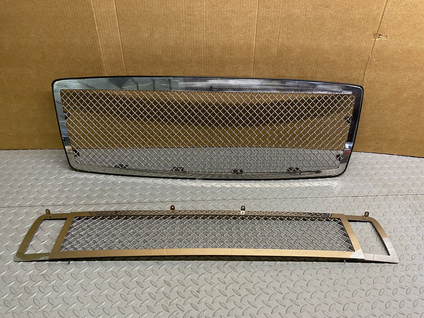 E&G Classics 04 05 06 07 Infiniti QX56 Upper Lower Heavy Mesh Grille