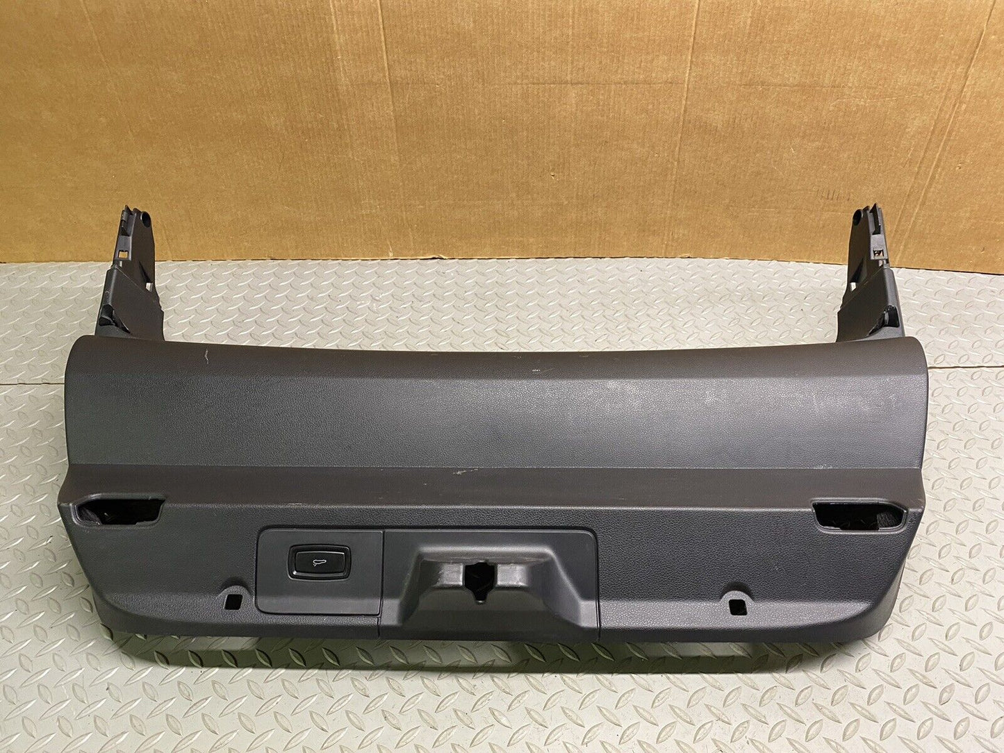 2010-2016 PORSCHE PANAMERA TRUNK LID INTERIOR PANEL TRIM COVER OEM BLACK