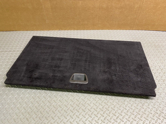 10-13 Range Rover Sport L320 Rear Trunk Floor Cargo Spare Carpet Cover Panel Blk