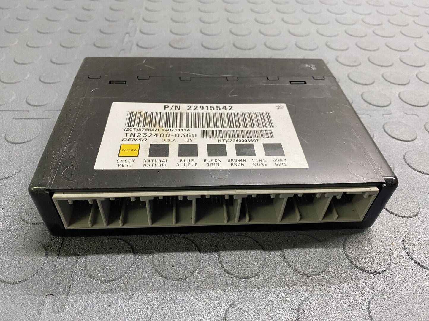 GM Body Control Module BCM 22915542