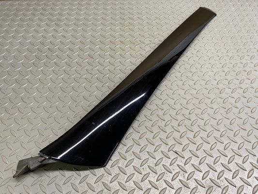 Mercedes R129 500SL 300SL SL320 SL500 Windshield A Pillar Exterior Trim Black