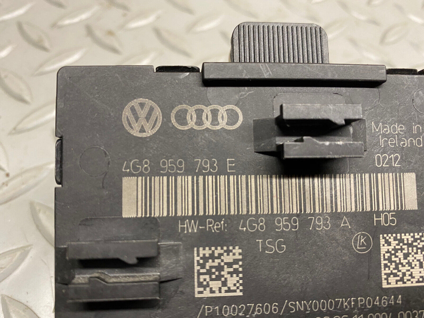 2012-2017 AUDI A7 LEFT FRONT DRIVER DOOR CONTROL MODULE OEM 4G8959793E