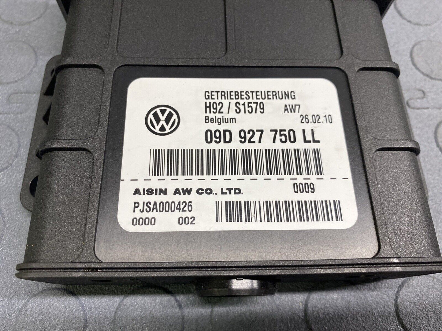 2010-2015 AUDI Q7 TDI 3.0 DIESEL Transmission Control Module TCM TCU 09D927750LL