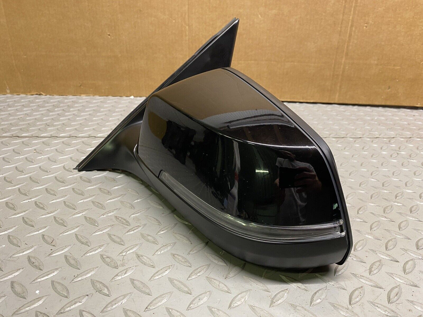 2015 BMW F10 528i DRIVER LEFT SIDE VIEW POWER DOOR MIRROR HEATED MEMORY BLACK