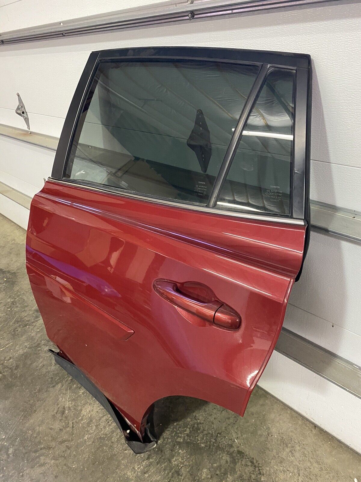 Driver LEFT Rear Door COMPLETE 13-18 TOYOTA RAV4