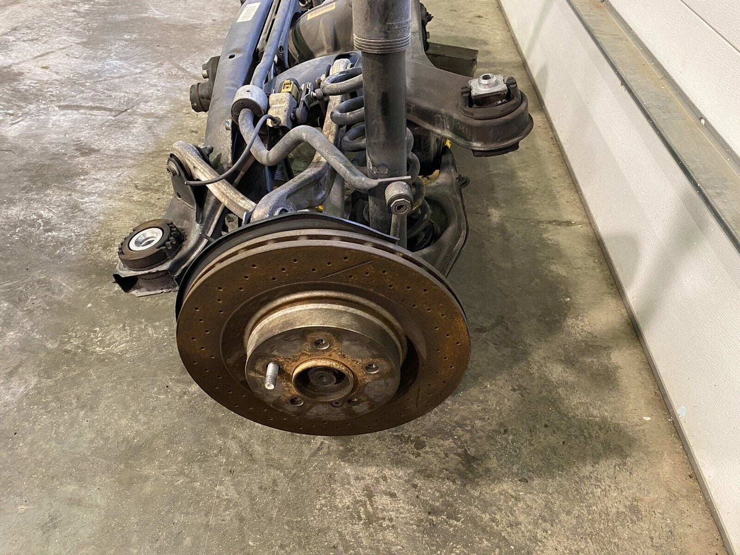 08-14 Mercedes W204 C63 AMG Rear Subframe COMPLETE Differential Suspension NICE!