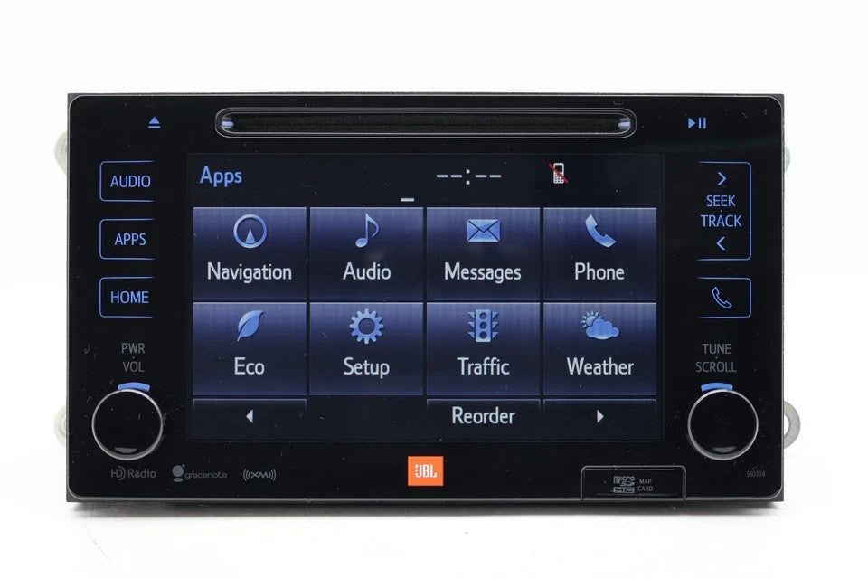 16 - 19 TOYOTA TACOMA JBL Touch Screen Radio Navigation GPS UNIT RECEIVER