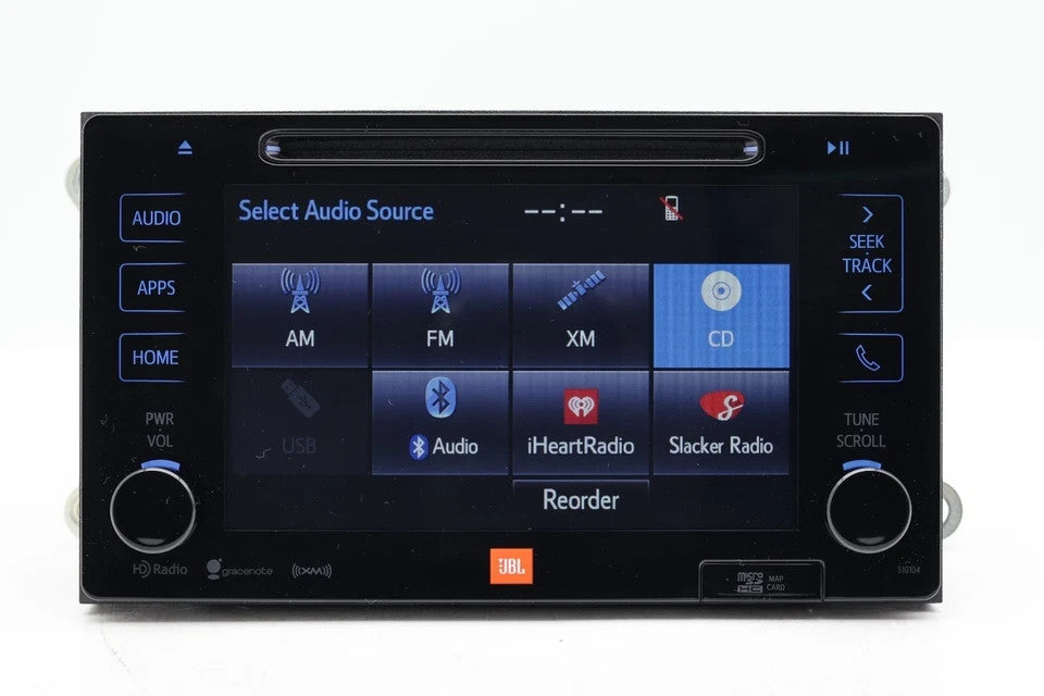 16 - 19 TOYOTA TACOMA JBL Touch Screen Radio Navigation GPS UNIT RECEIVER