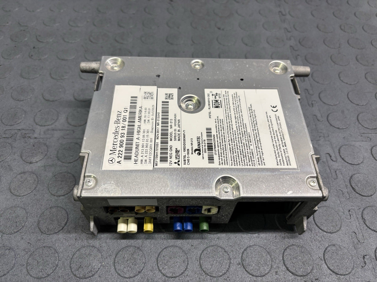 2018 Mercedes E63s AMG Audio Radio Receiver Unit OEM A2229009318