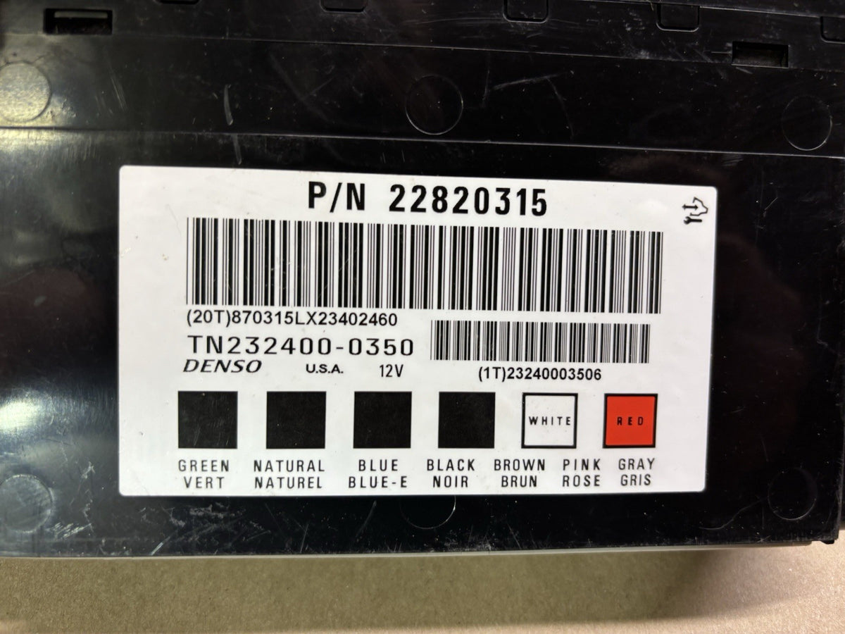 13-17 Chevy Express Savana Van Body Control Module BCM OEM 22820315