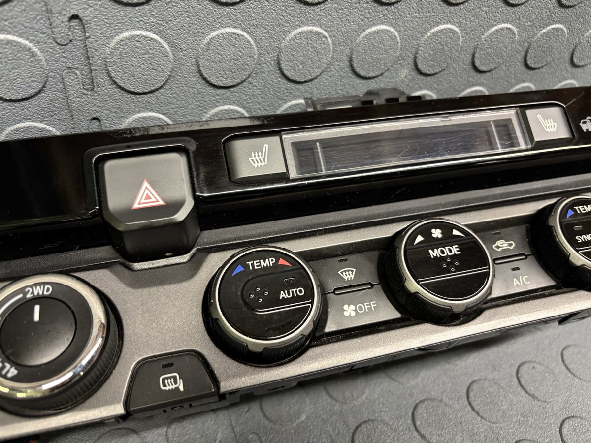 16-20 Toyota Tacoma HVAC Heat A/C Climate Temp Control Panel Start Stop Button