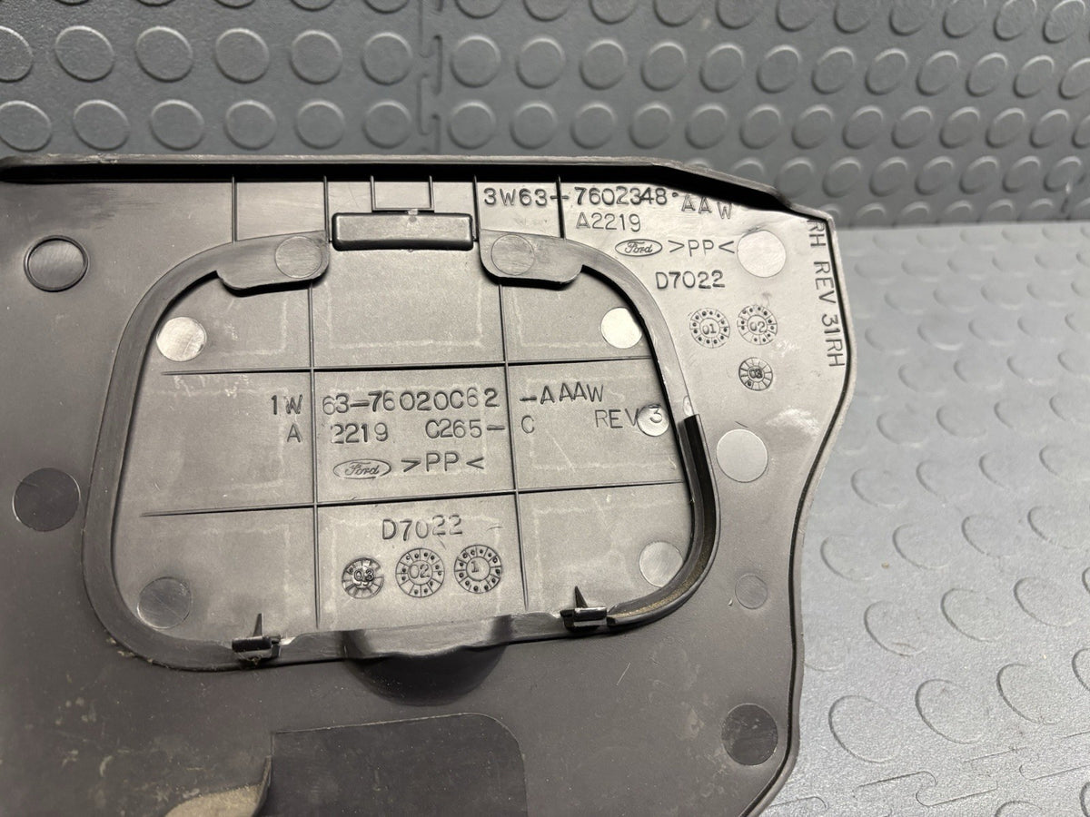 02-05 FORD THUNDERBIRD RIGHT PASSENGER KICK PANEL TRIM BEZEL FUSE BOX COVER