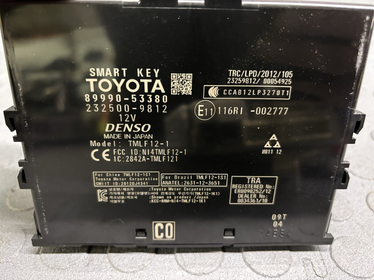 2016-2020 LEXUS IS200T IS300 IS350 SMART KEYLESS ENTRY CONTROL MODULE UNIT OEM