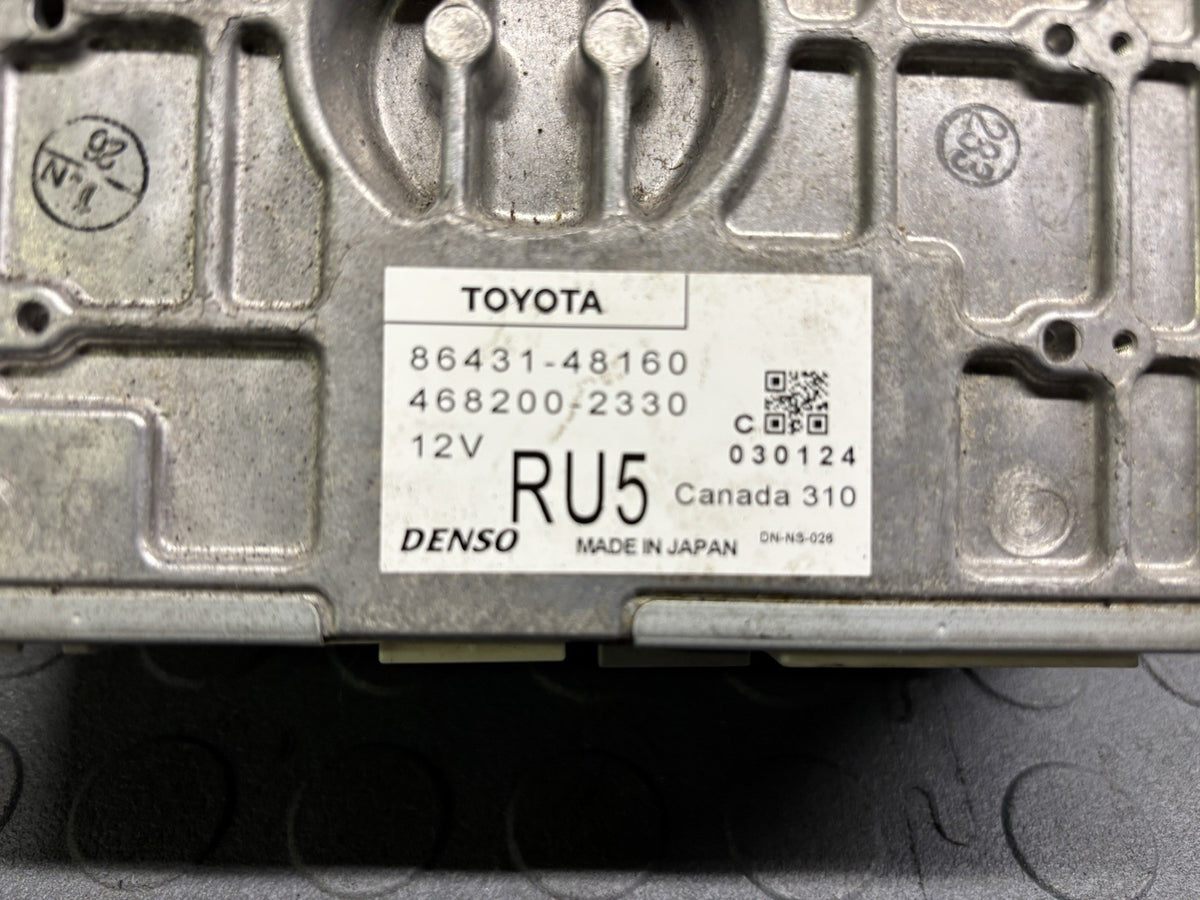 2010-2012 LEXUS NAVIGATION RADIO RECEIVER 86431-48160 OEM RU5