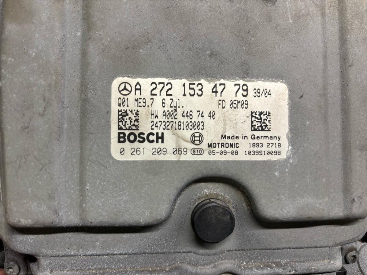 MERCEDES W209 W204 C300 E350 SLK350 ECU ECM ENGINE CONTROL MODULE A2721534779