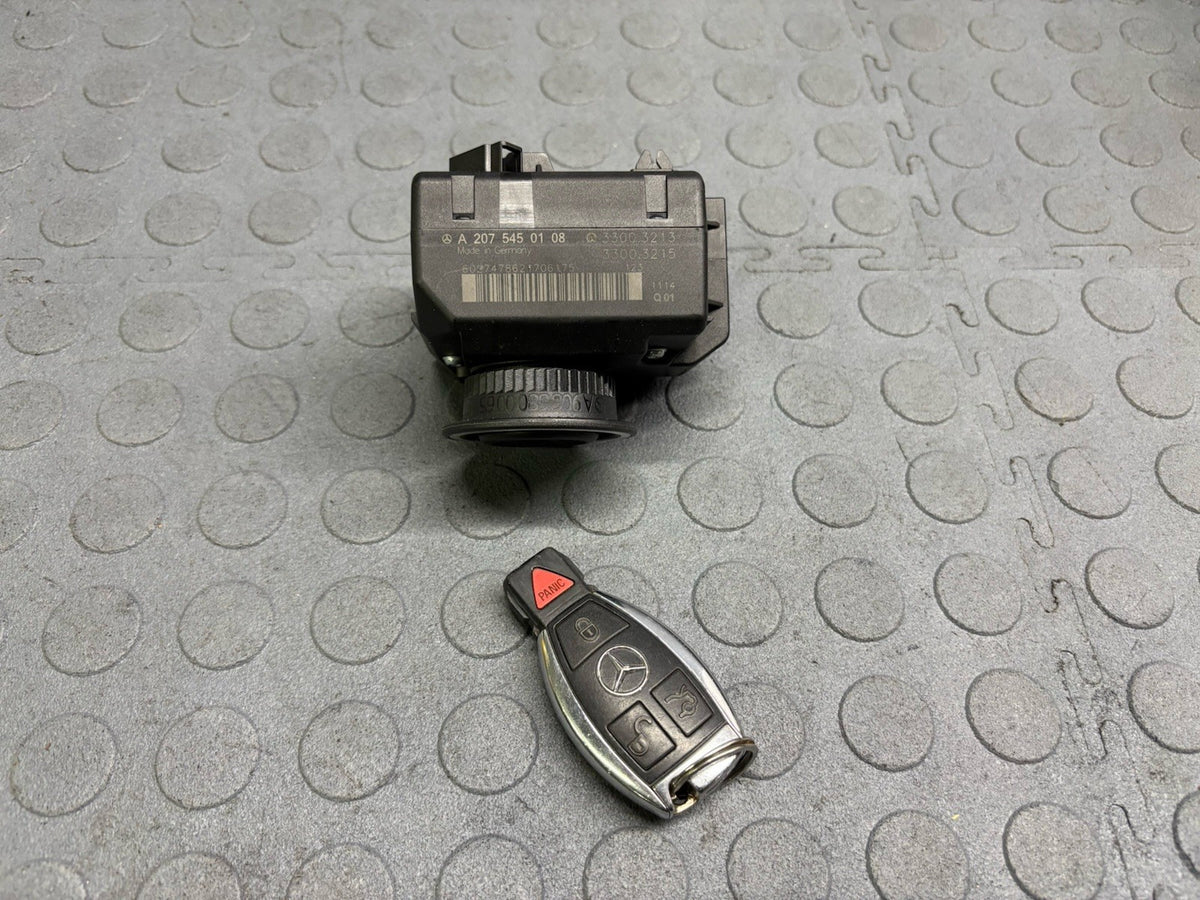 08-14 Mercedes W204 C250 C350 GLK350 Ignition Switch Module EIS with Key