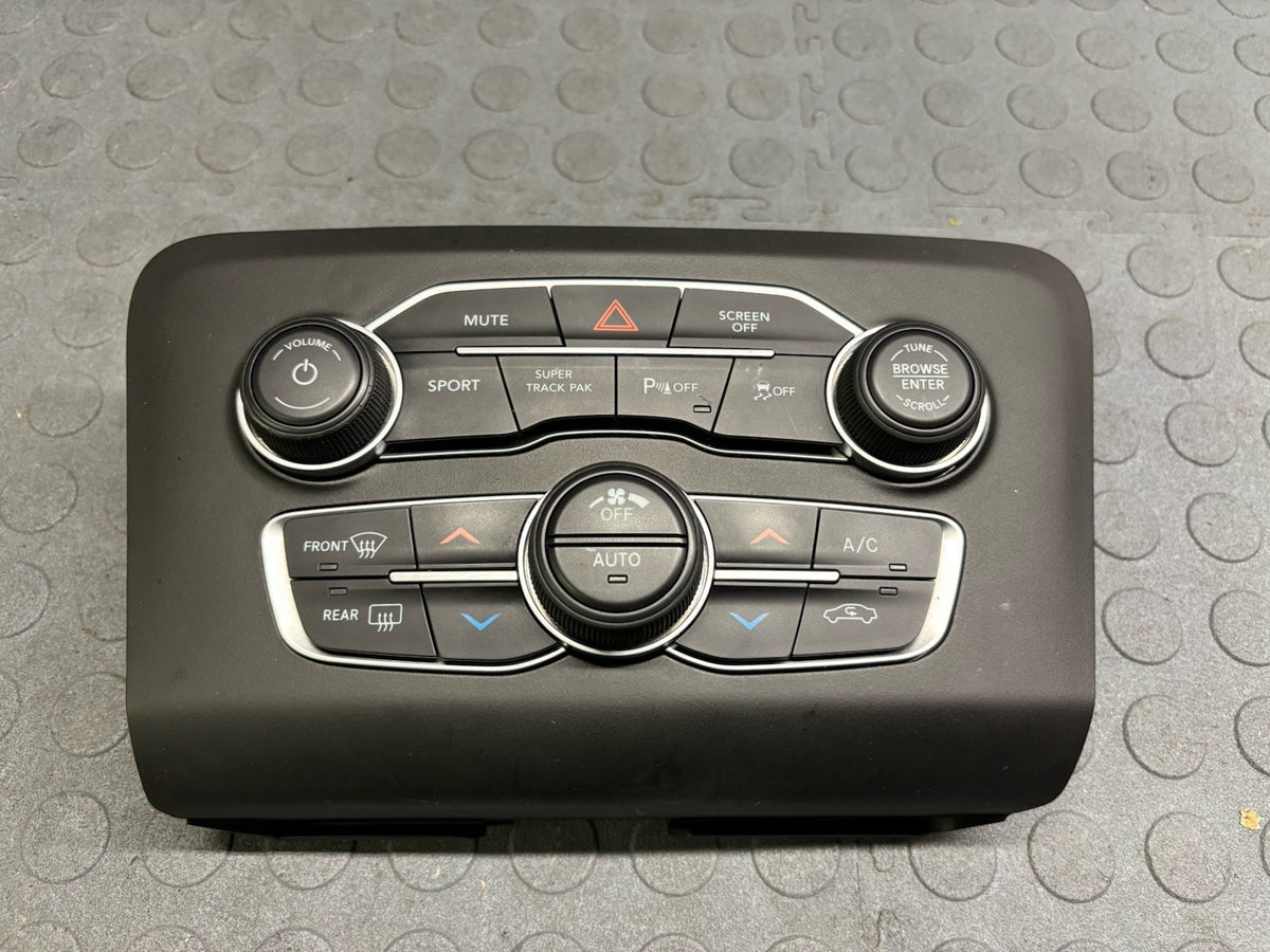 2017-2023 Dodge Charger Temperature Control Switch Panel Super Track Pak Sport