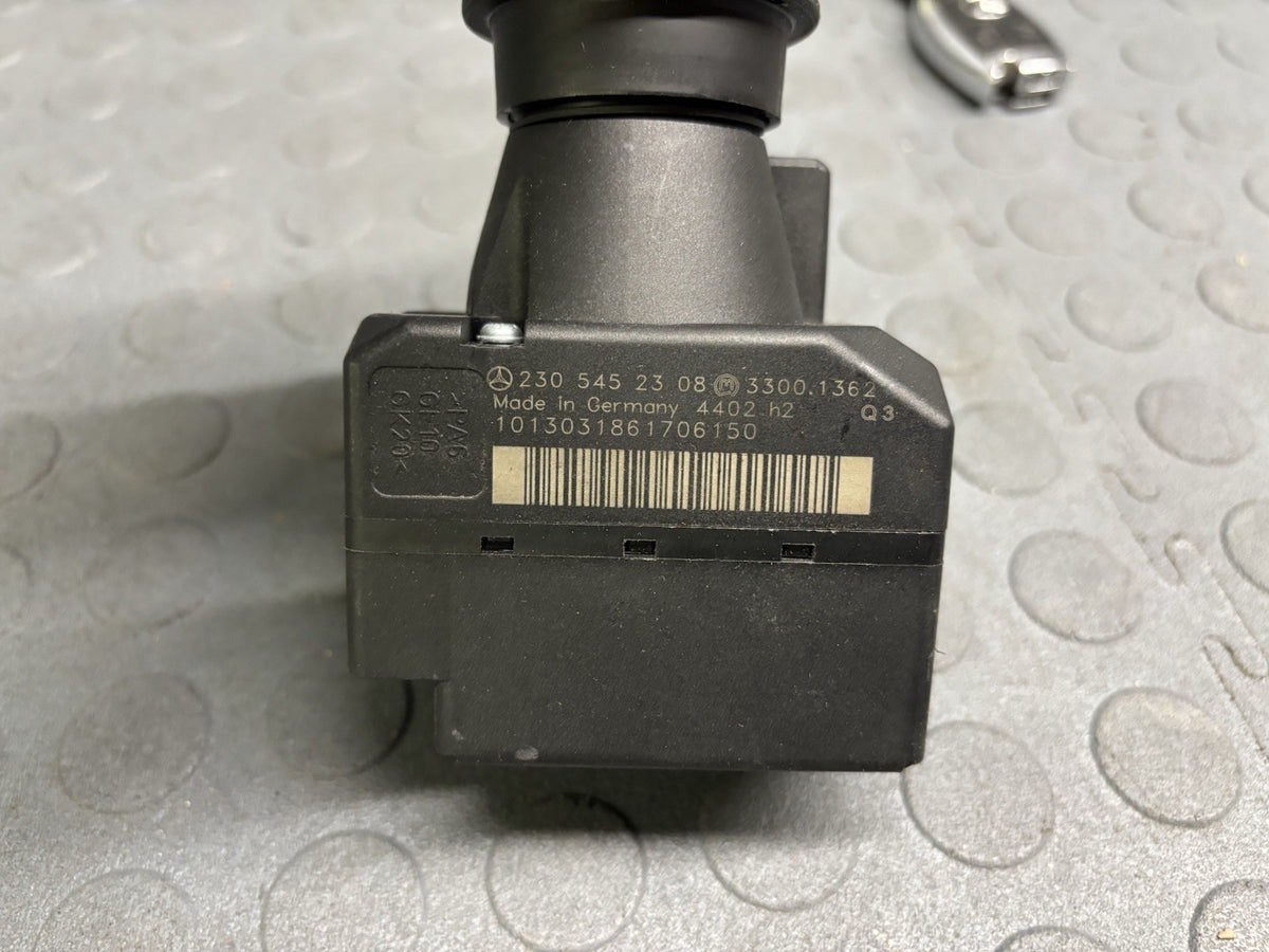 Mercede R230 SL500 ECU Engine Computer EIS Ignition Switch Key Shifter Set