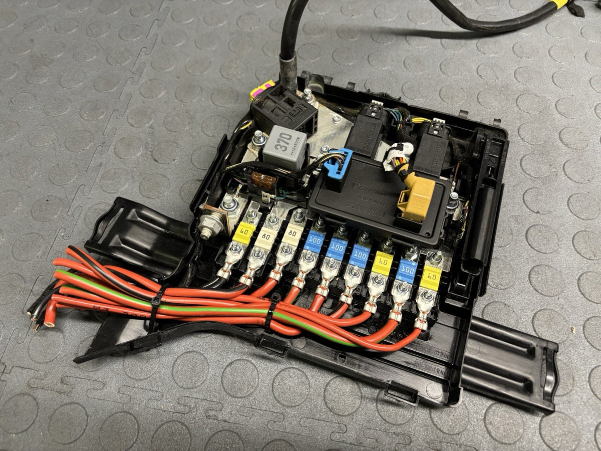 10-16 Porsche Panamera 970 Battery Terminal Junction Fuse Box 97061030301 OEM