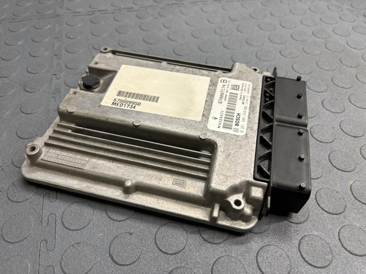 Maserati Ghibli 3.0L Engine Computer Control Module ECU ECM 670007174