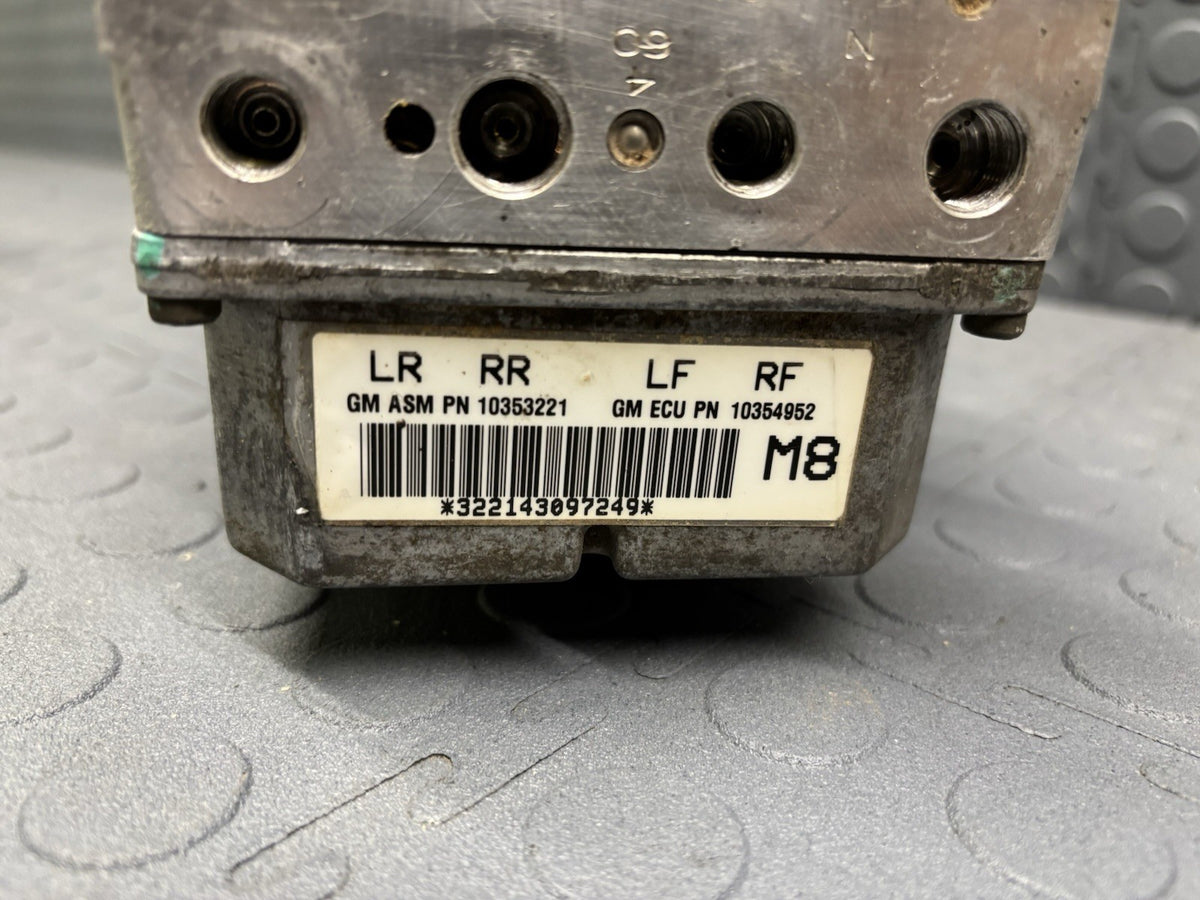 2005-08 C6 Corvette Cadillac XLR ABS Anti-Lock Brake System Pump 10353221