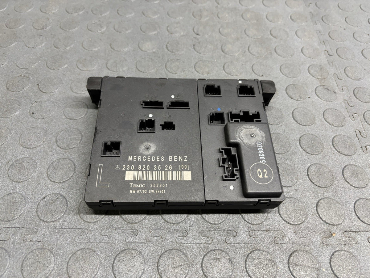 03-08 MERCEDES R230 SL55 SL500 Front Left  Door Control Module 2308203526 OEM