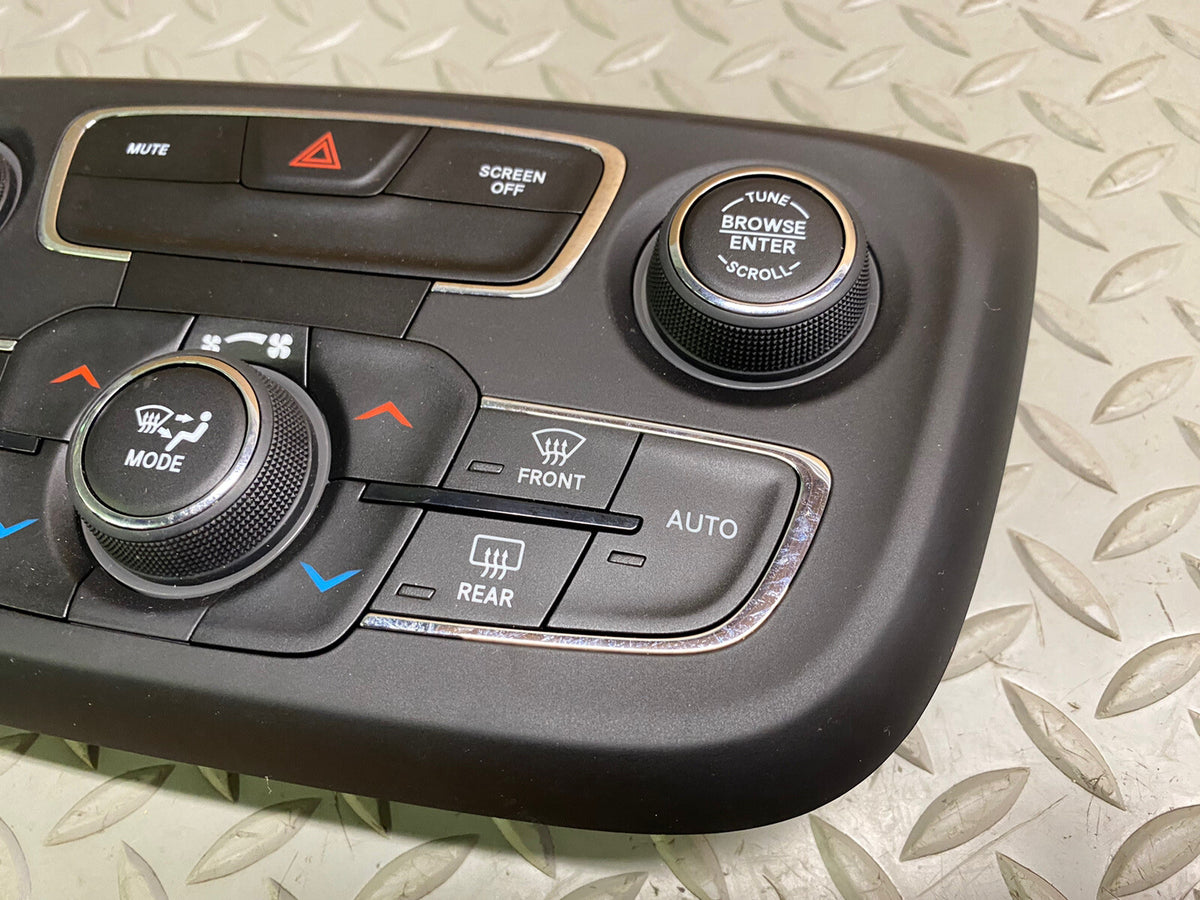 2019-2021 Jeep Compass Auto Dual Climate AC Heater Temperature Radio Control OEM