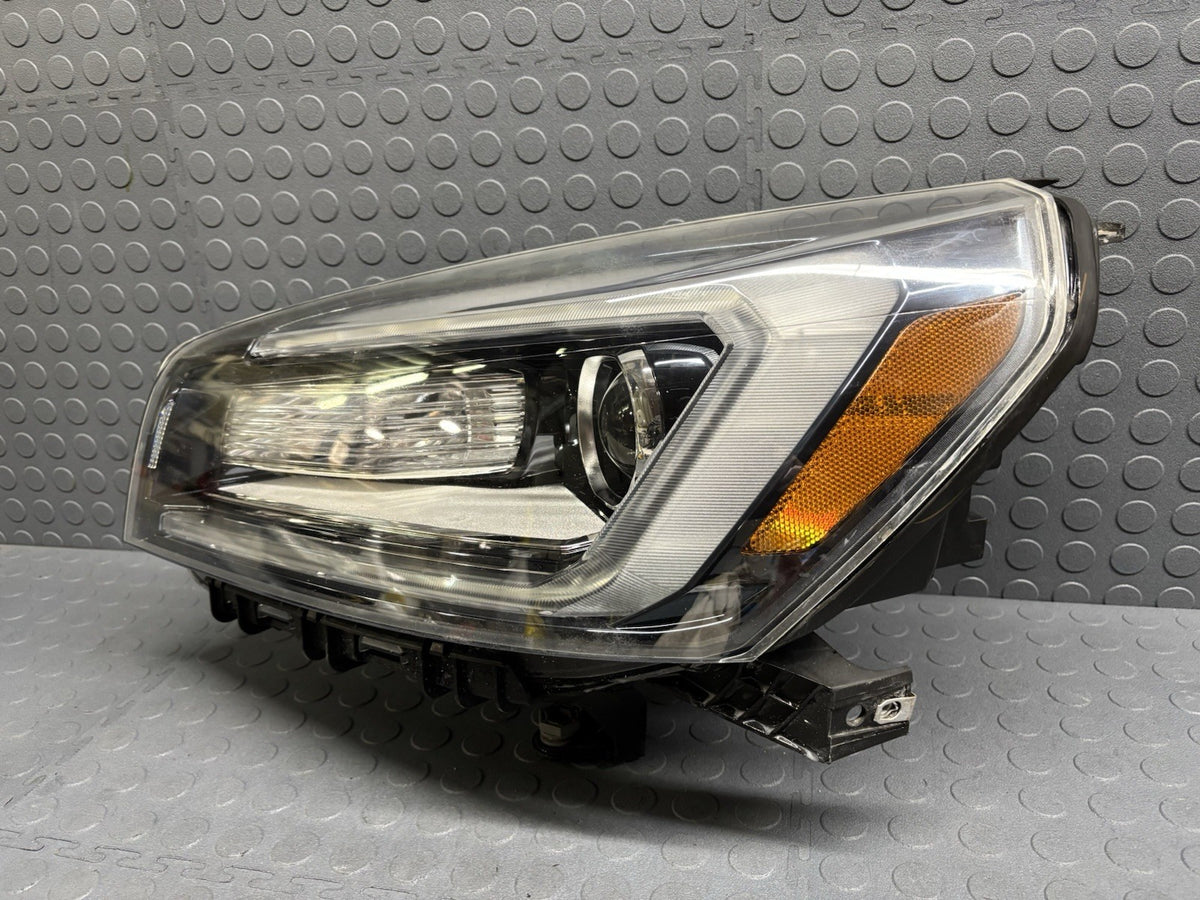 13-16 GMC ACADIA LEFT DRIVER SIDE HEADLIGHT HALOGEN HEADLAMP ALL TABS! COMPLETE!