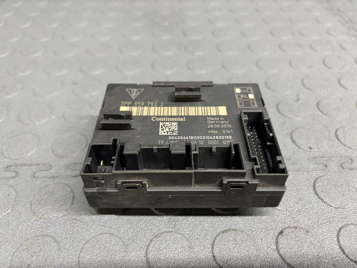 10-16 Panamera 970 Front Driver Side Left LH Door Control Module Unit OEM
