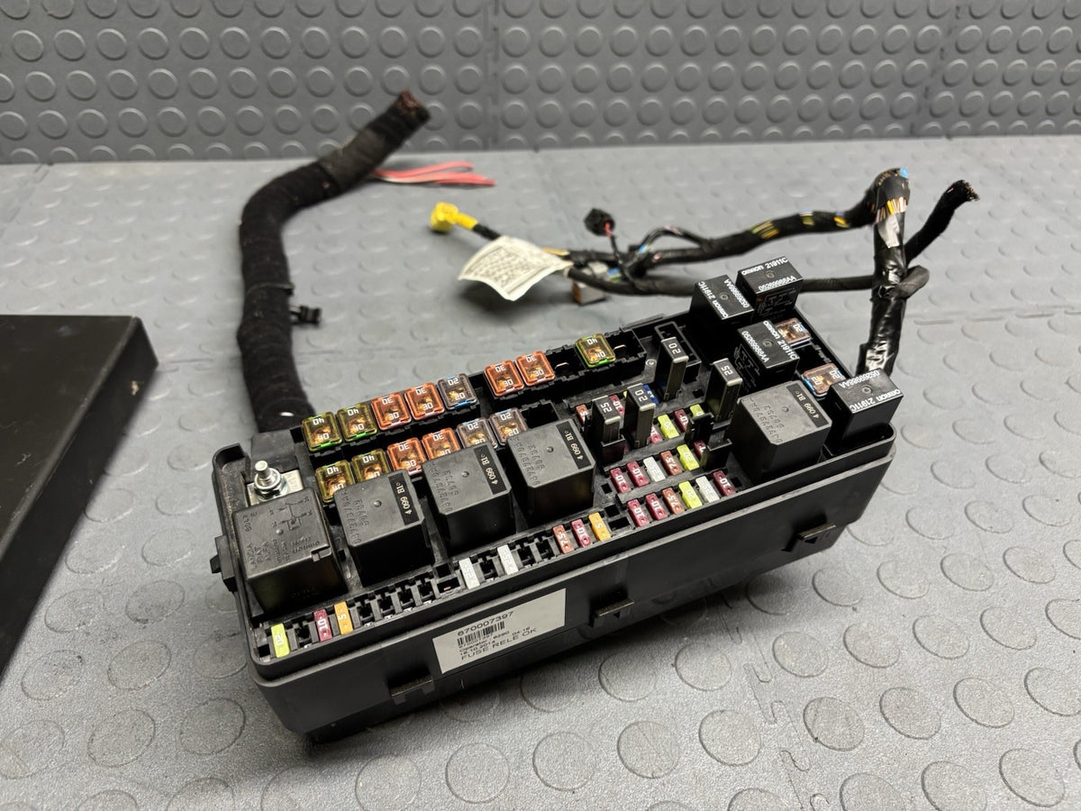 14-21 Maserati Quattroporte Rear Trunk Main Wiring Harness Fuse Box 670007397