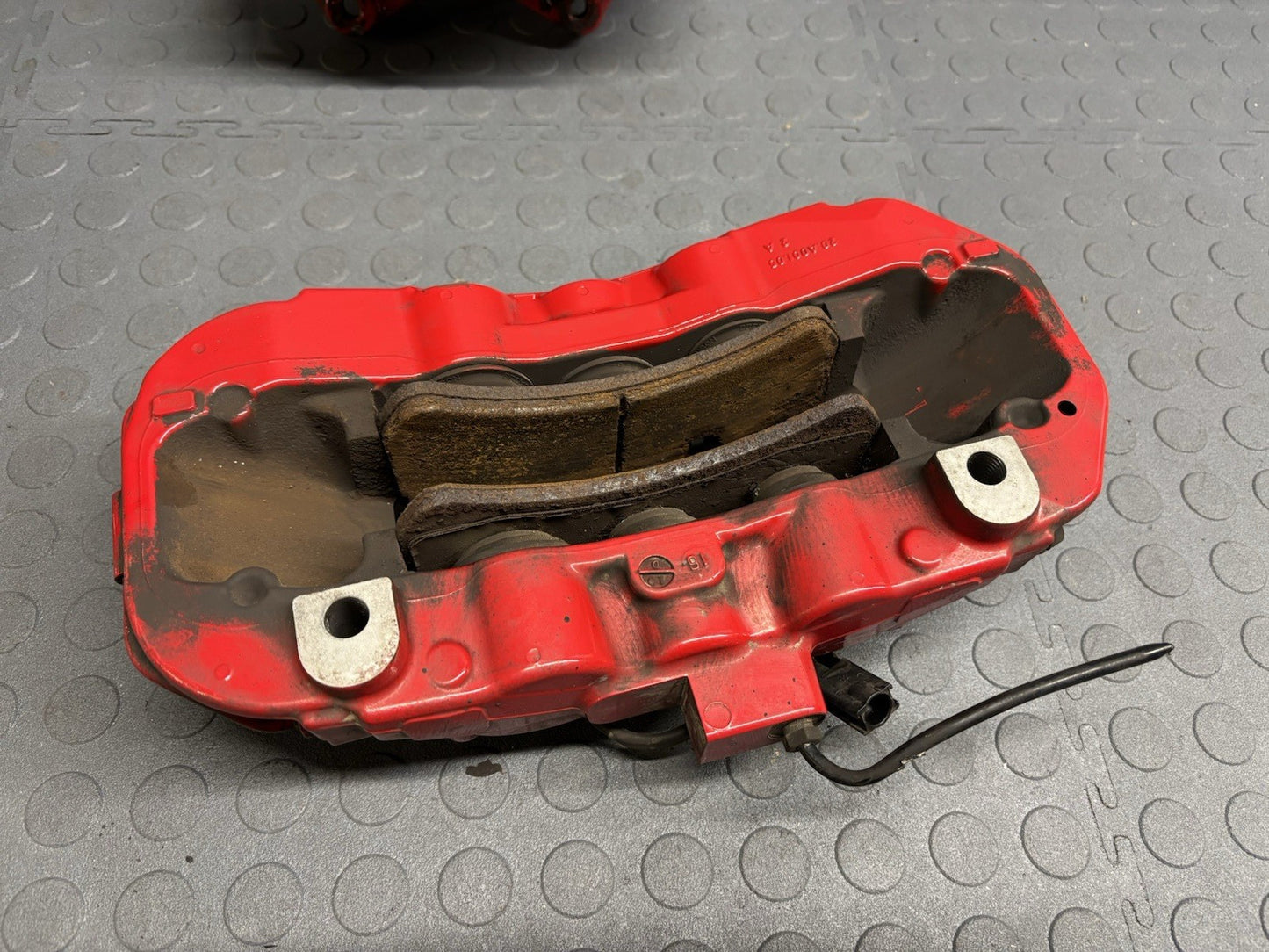 2014-2023 Maserati Quattroporte Ghibli SQ4 6 Pot Brembo Brake Caliper Set Red