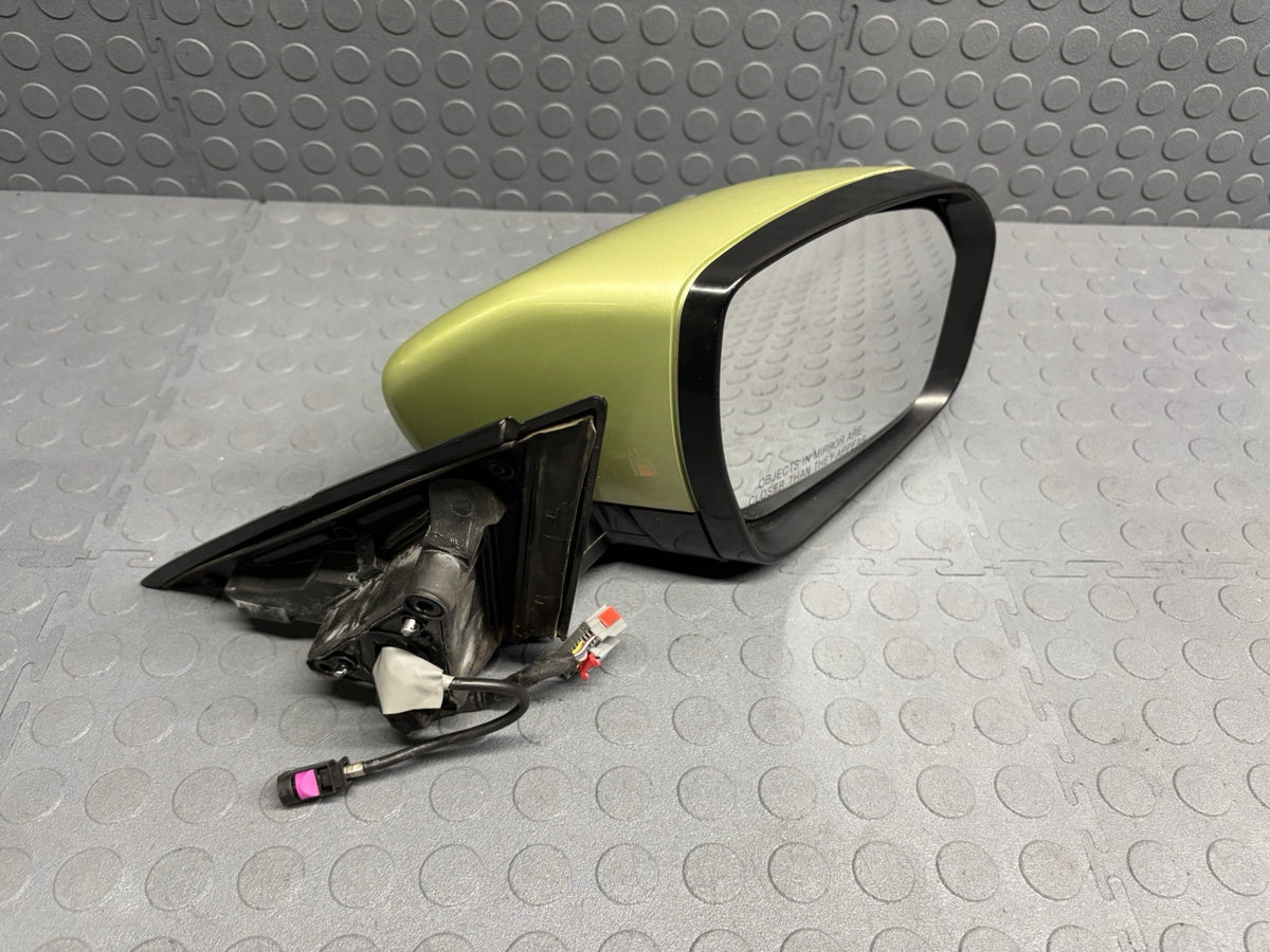 12-13 Range Rover Evoque L538 Right Side Rear View Mirror Power Camera GREEN