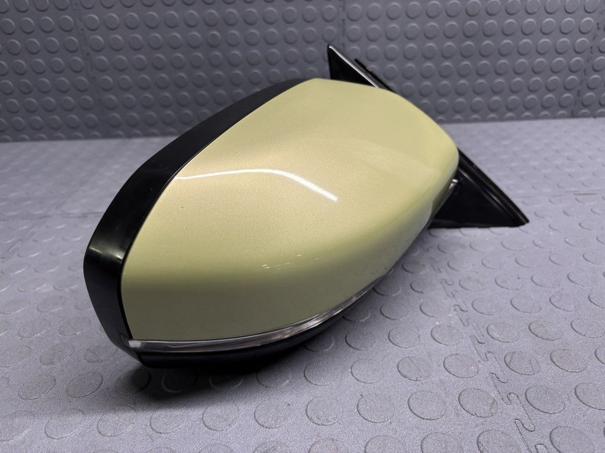 12-13 Range Rover Evoque L538 Right Side Rear View Mirror Power Camera GREEN