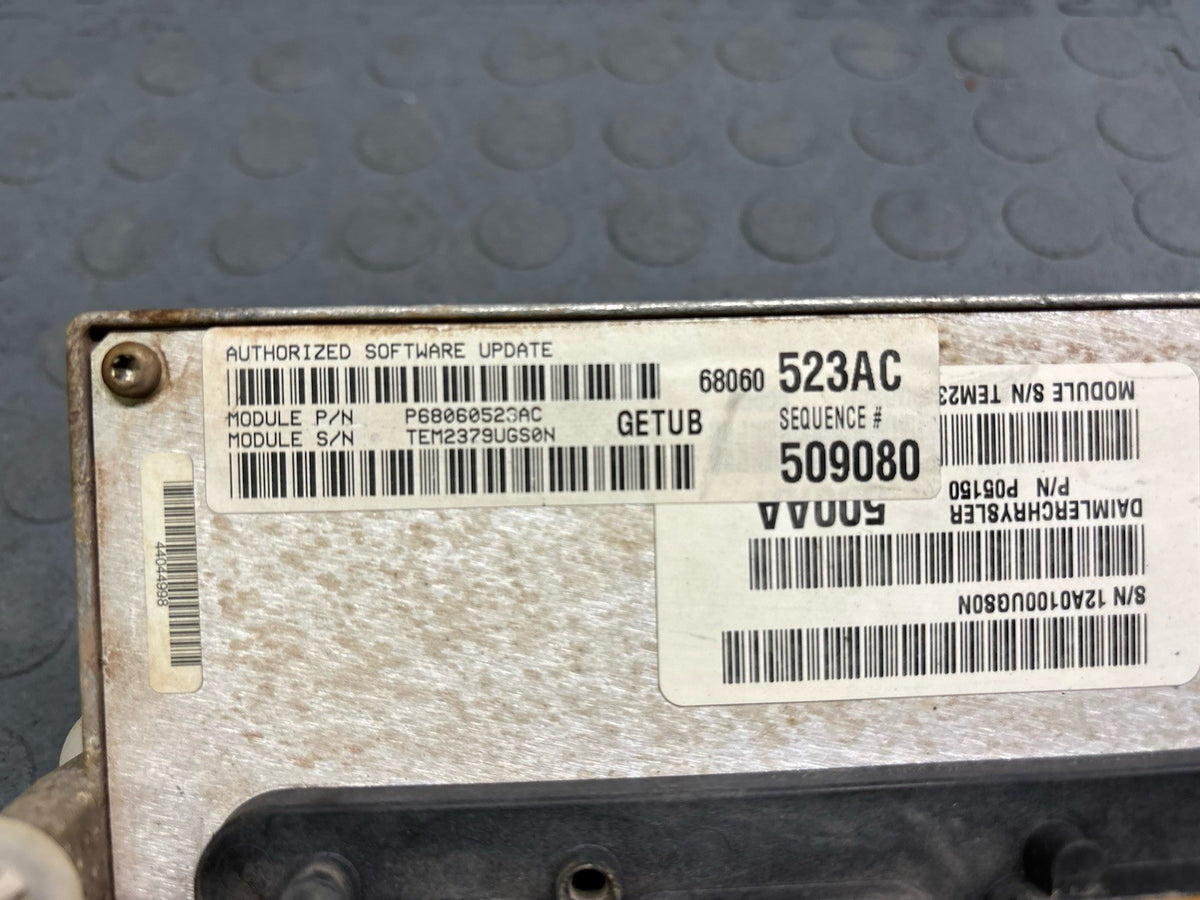 2010 JEEP Commander Grand Cherokee Engine Computer ECU 5.7L HEMI V8 68060523AC