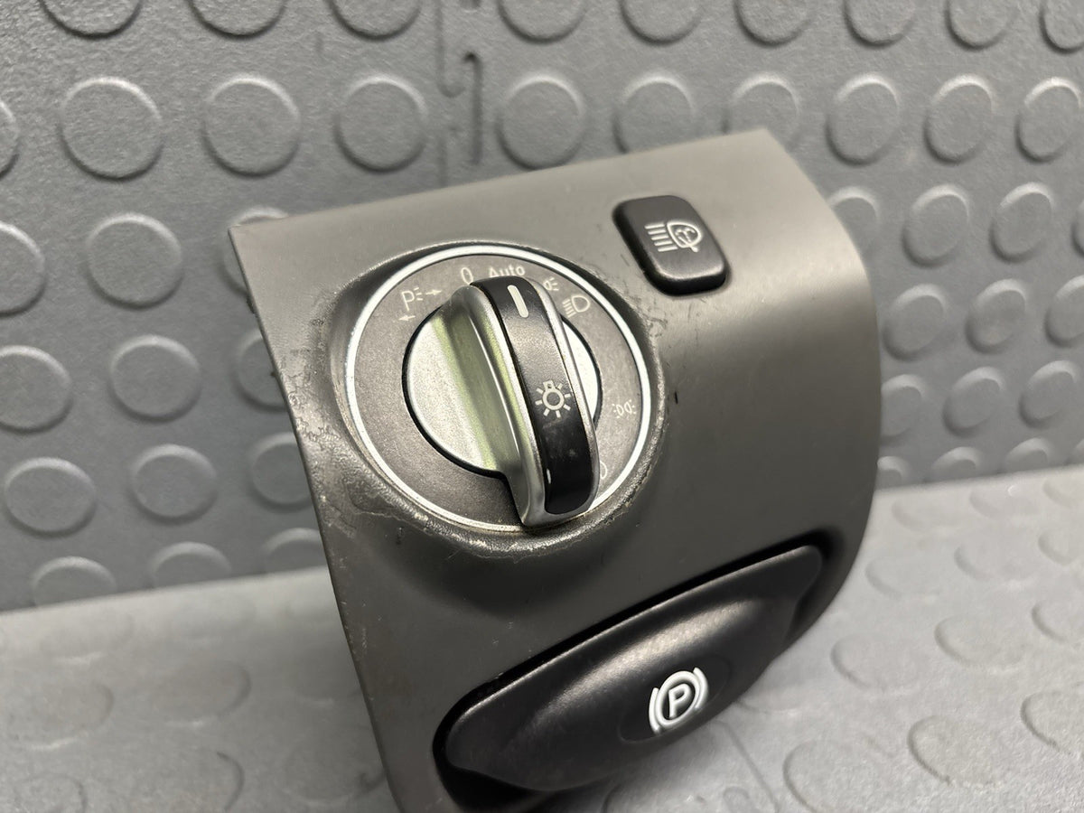 03-12 Mercedes R230 SL500 Headlight Control Switch Parking Brake 2305450104