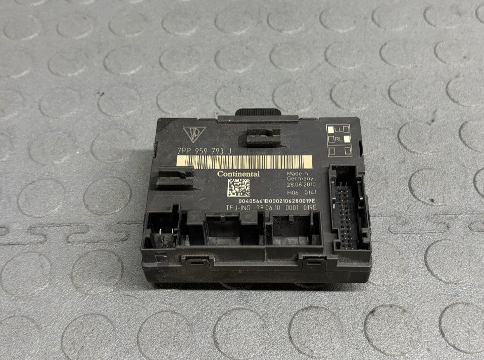 10-16 Panamera 970 Front Driver Side Left LH Door Control Module Unit OEM