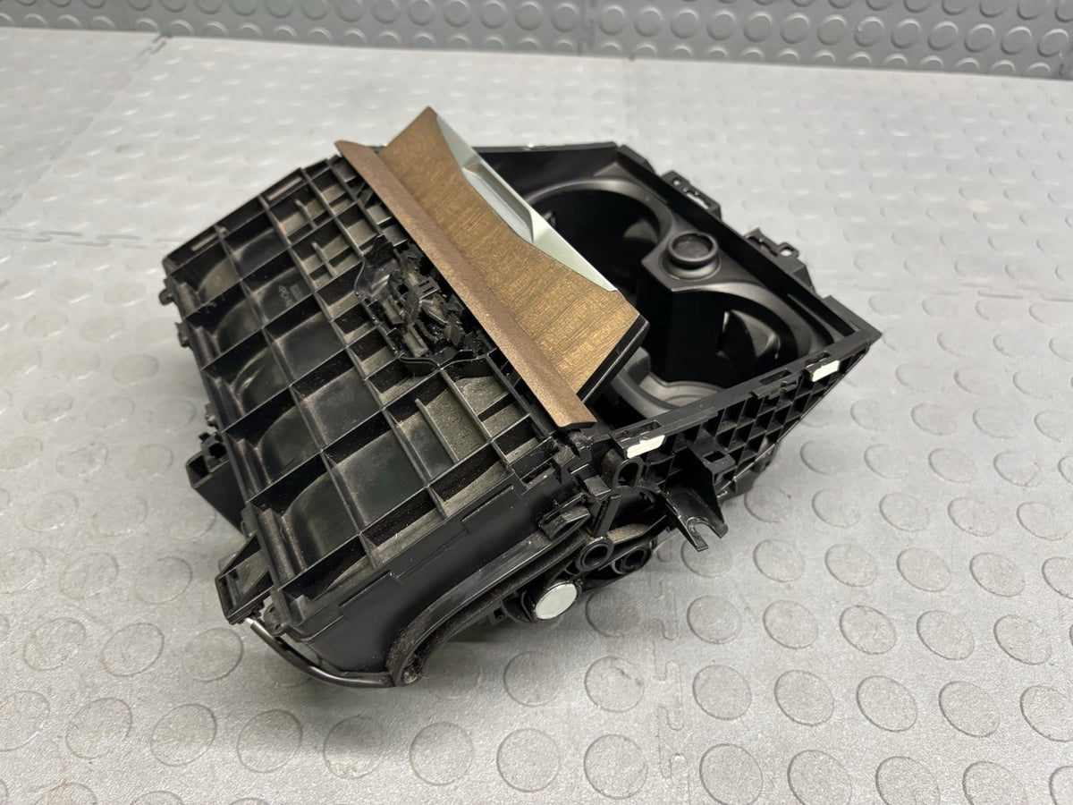 2019-2026 BMW 330i G20 CENTER CONSOLE CUP HOLDER WITH WIRELESS PHONE CHARGER OEM