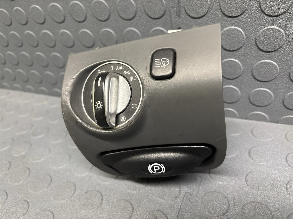 03-12 Mercedes R230 SL500 Headlight Control Switch Parking Brake 2305450104